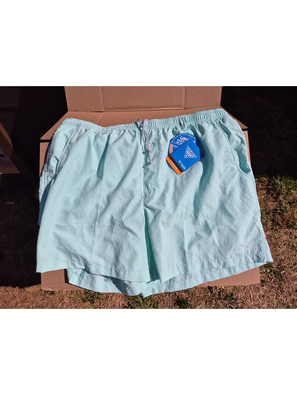 Columbia Men's PFG Backcast III Water Shorts, UPF 50, 6” Inseam, Size XXL, NWT